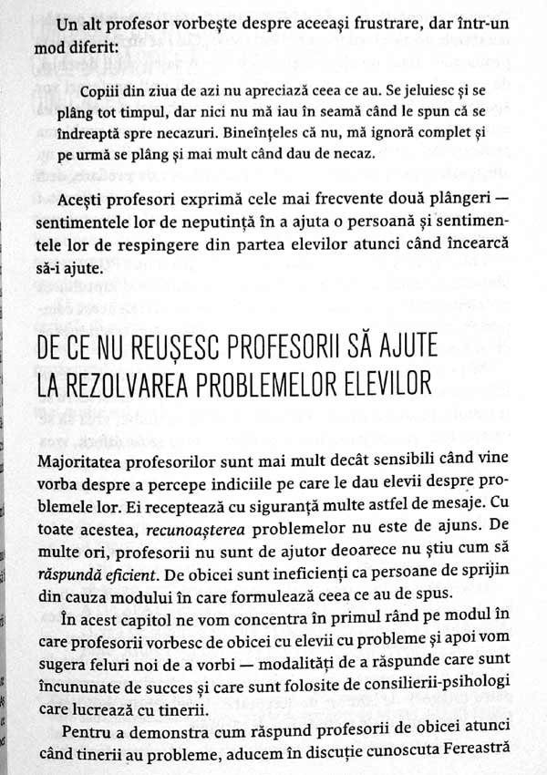 Profesorul eficient. Programul Gordon pentru imbunatatirea relatiei cu elevii - Thomas Gordon