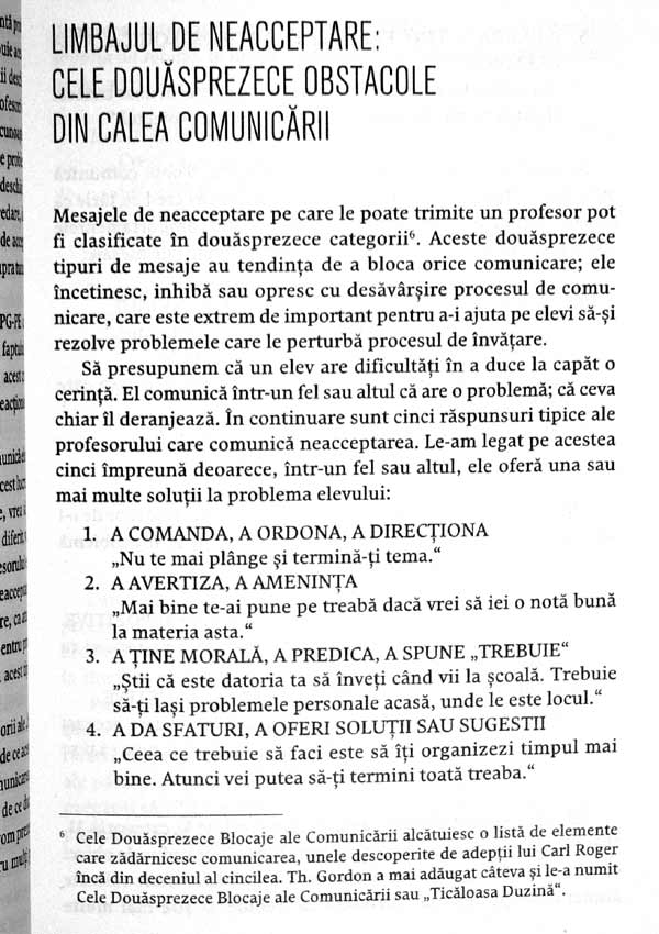 Profesorul eficient. Programul Gordon pentru imbunatatirea relatiei cu elevii - Thomas Gordon