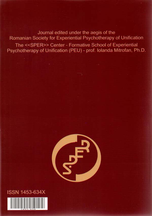 Revista de psihoterapie experientiala (Nr. 1, Martie 2012) - Autori multipli 