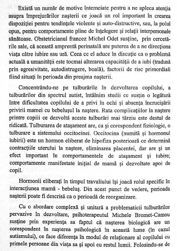 Tulburarea de spectru autist. Drumul parcurs spre normalitate - Alina Porumboiu
