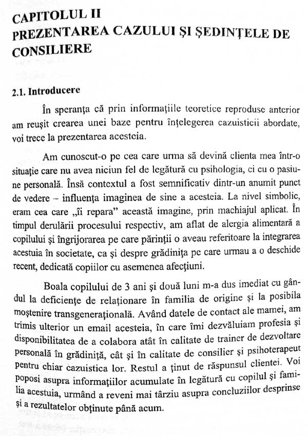 Copilul si Arborele. Studiu de caz - Liana-Nicoleta Vladila