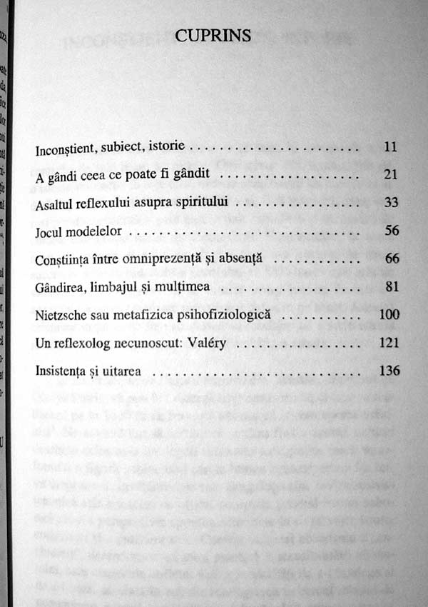 Inconstientul cerebral - Marcel Gauchet