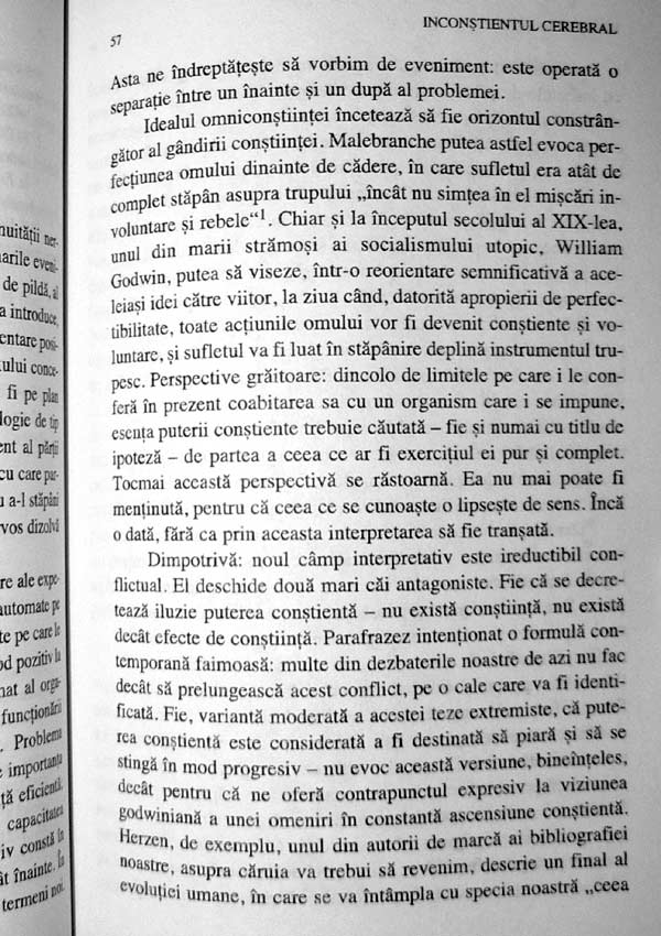 Inconstientul cerebral - Marcel Gauchet