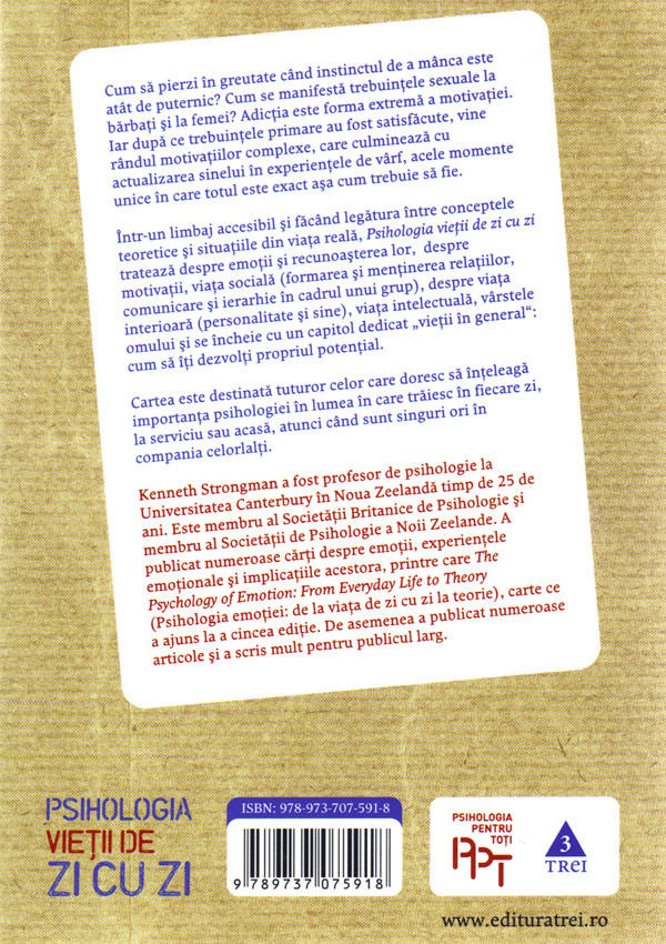 Psihologia vietii de zi cu zi - Kenneth T. Strongman