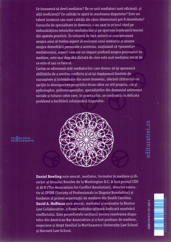 Psihologia mediatorului - Daniel Bowling