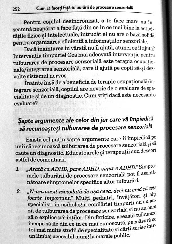 Copilul desincronizat senzorial - Carol Stock Kranowitz
