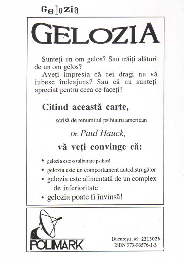 Gelozia - Paul Hauck