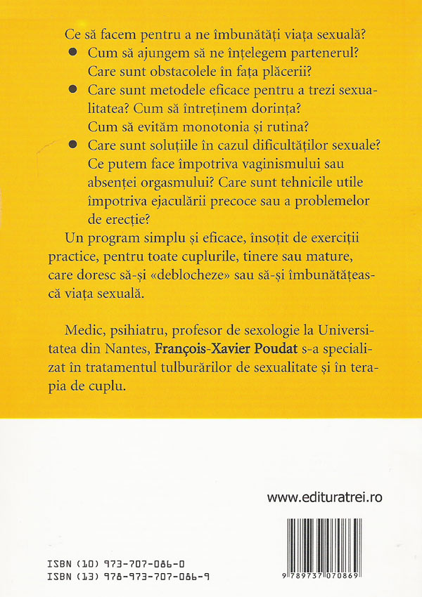 Cum sa depasim dificultatile sexuale - Francois-Xavier Poudat