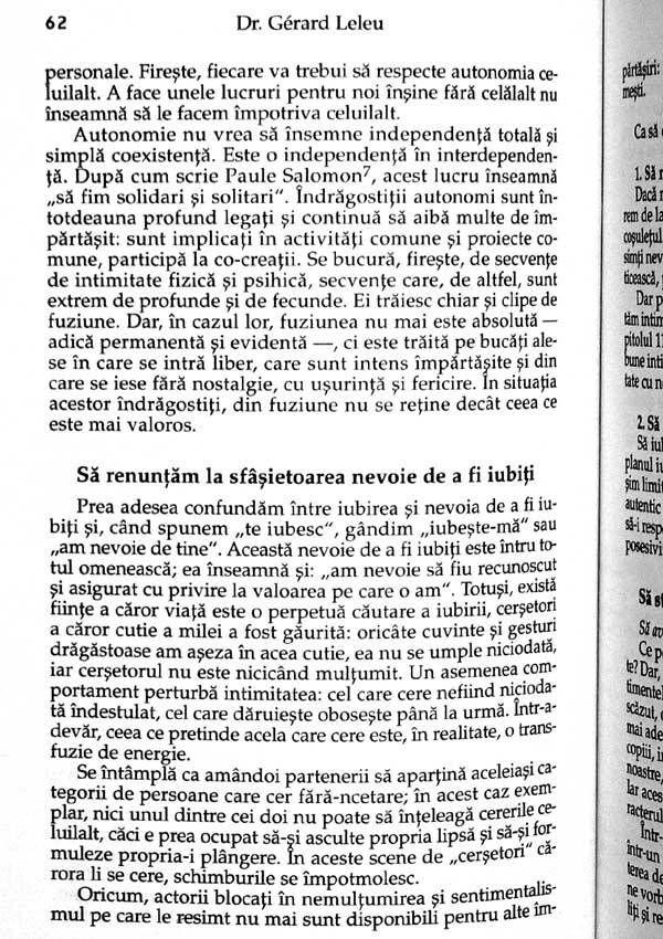 Cum sa fim fericiti in cuplu. Intimitate, senzualitate si sexualitate - Gerard Leleu