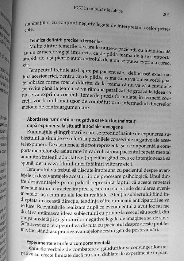 Tratat de psihoterapie cognitiv-comportamentala - Irina Holdevici