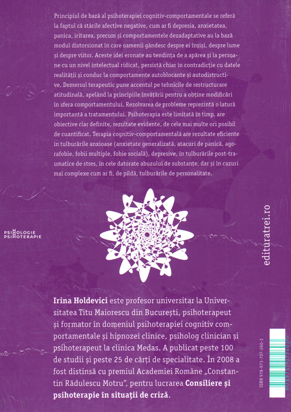 Tratat de psihoterapie cognitiv-comportamentala - Irina Holdevici