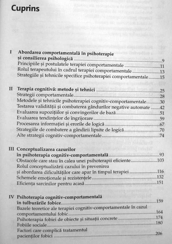 Tratat de psihoterapie cognitiv-comportamentala - Irina Holdevici