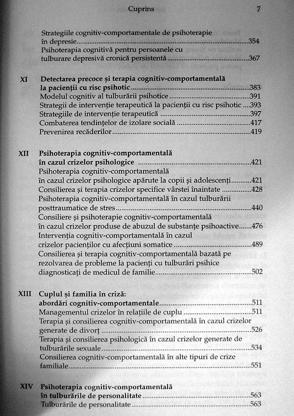 Tratat de psihoterapie cognitiv-comportamentala - Irina Holdevici