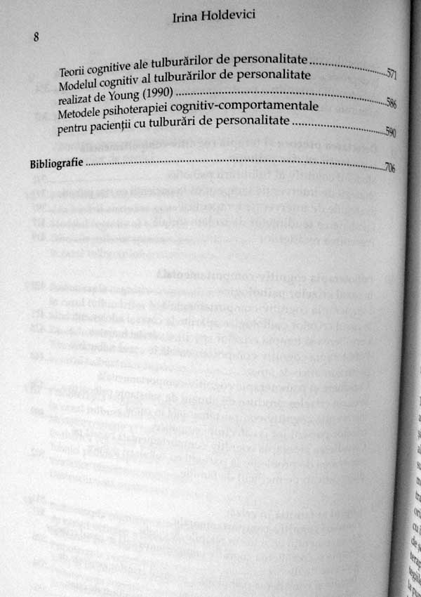 Tratat de psihoterapie cognitiv-comportamentala - Irina Holdevici