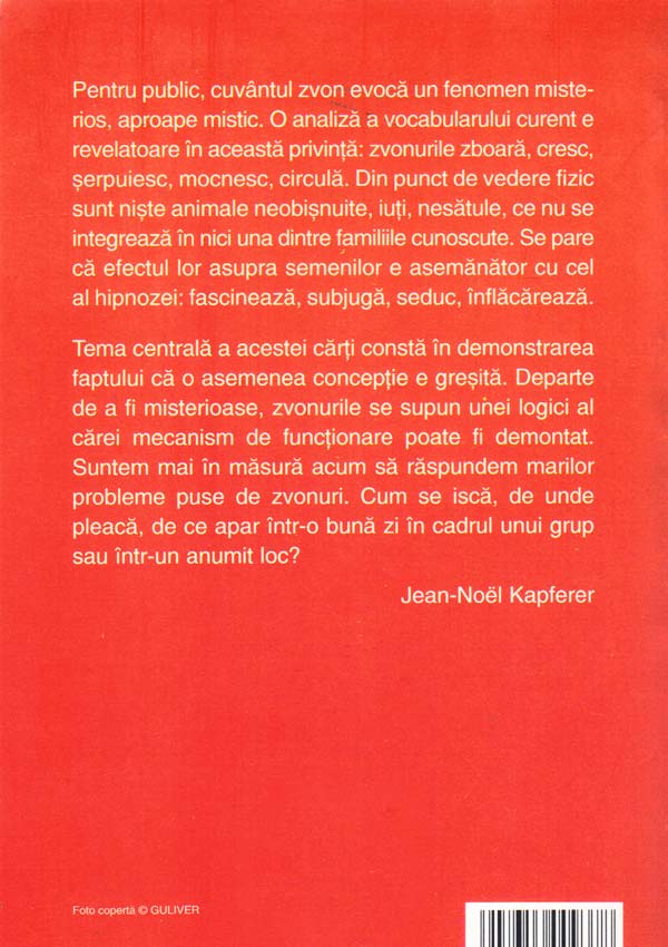 Zvonurile - Jean-Noel Kapferer