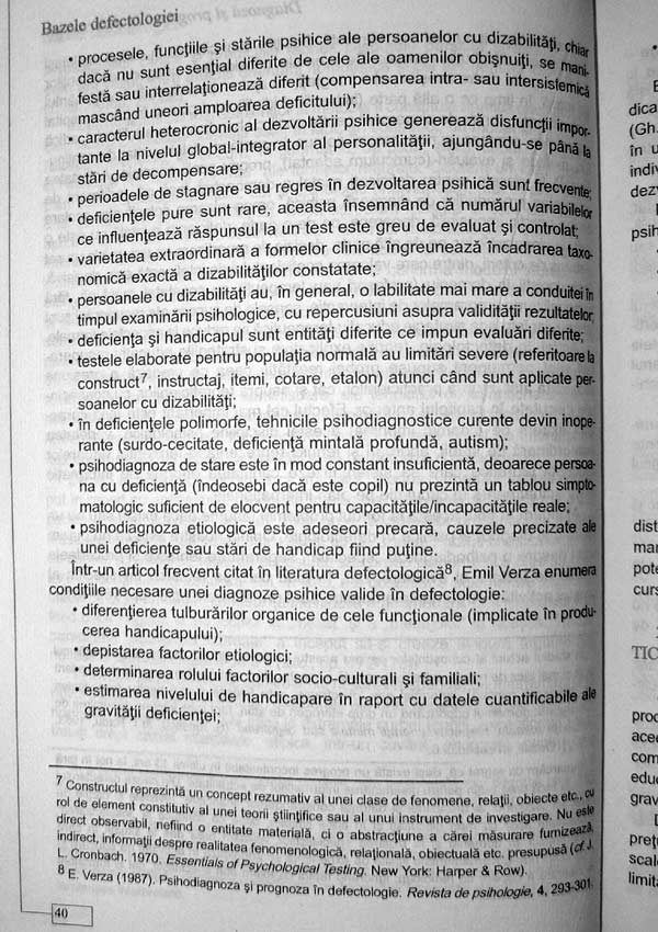 Bazele defectologiei - Cristian B. Buica