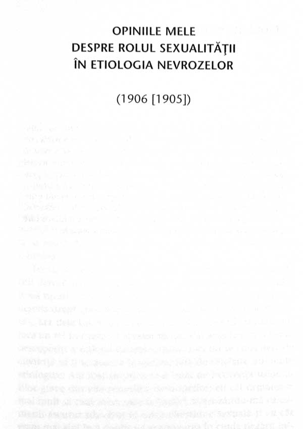 Studii despre sexualitate. Opere esentiale (vol. 5) - Sigmund Freud