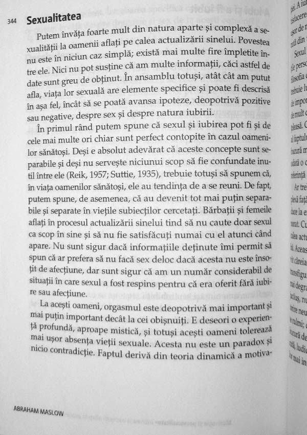 Motivatie si personalitate - Abraham H. Maslow