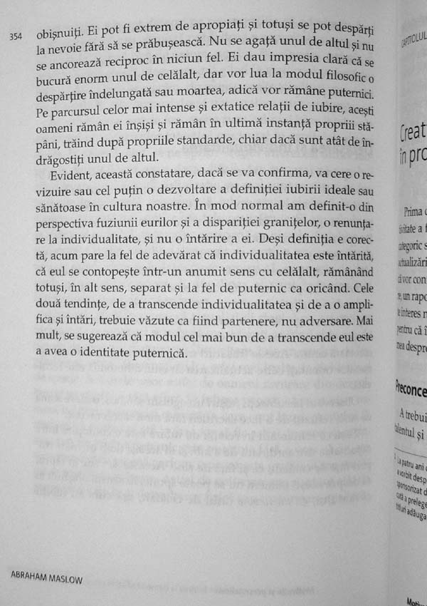 Motivatie si personalitate - Abraham H. Maslow