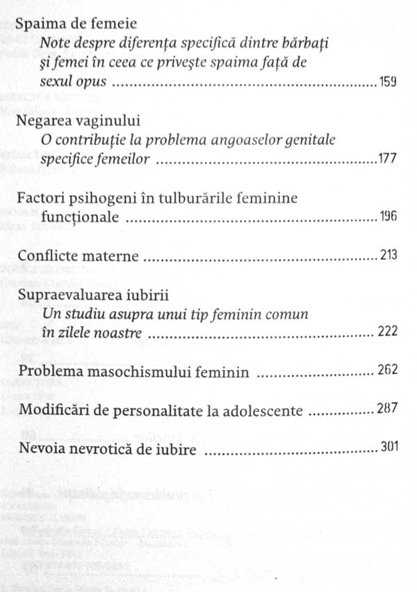 Psihologia femeii - Karen Horney
