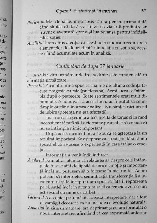 Sustinere si interpretare. Fragment de analiza. Opere (vol. 5) - Donald Woods Winnicott