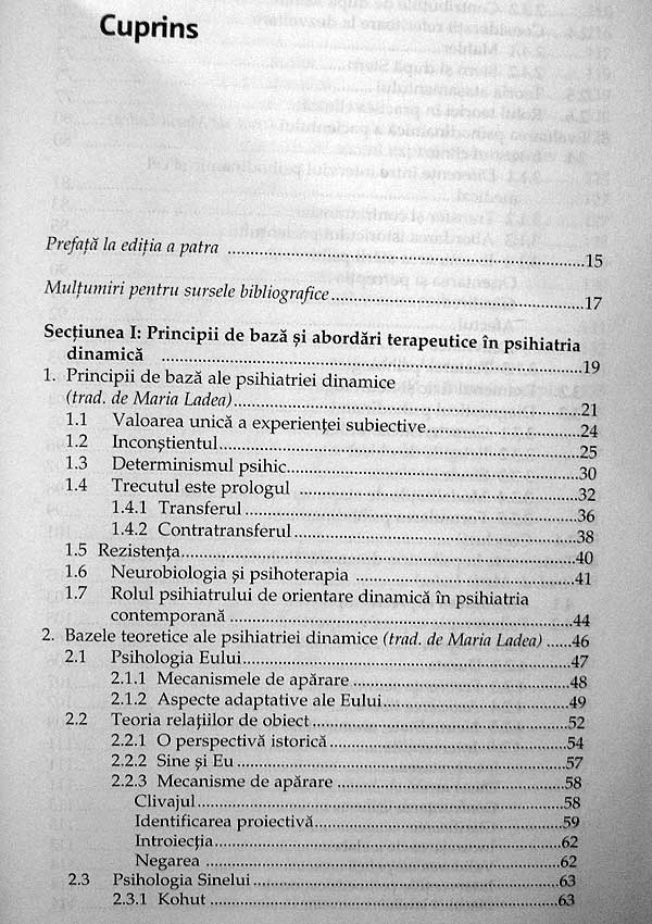 Tratat de psihiatrie psihodinamica - Glen O. Gabbard