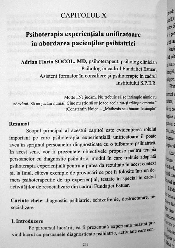 Din culisele psihoterapiei experientiale unificatoare. Studii de caz si cercetari aplicative - Iolanda Mitrofan