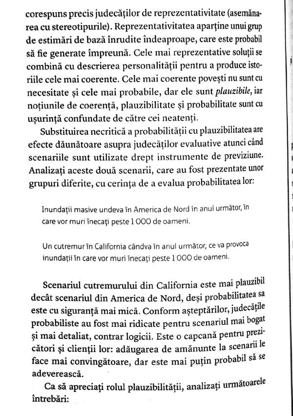 Gandire rapida, gandire lenta - Daniel Kahneman