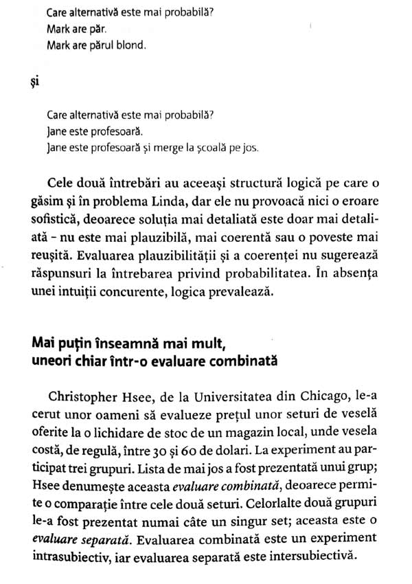 Gandire rapida, gandire lenta - Daniel Kahneman
