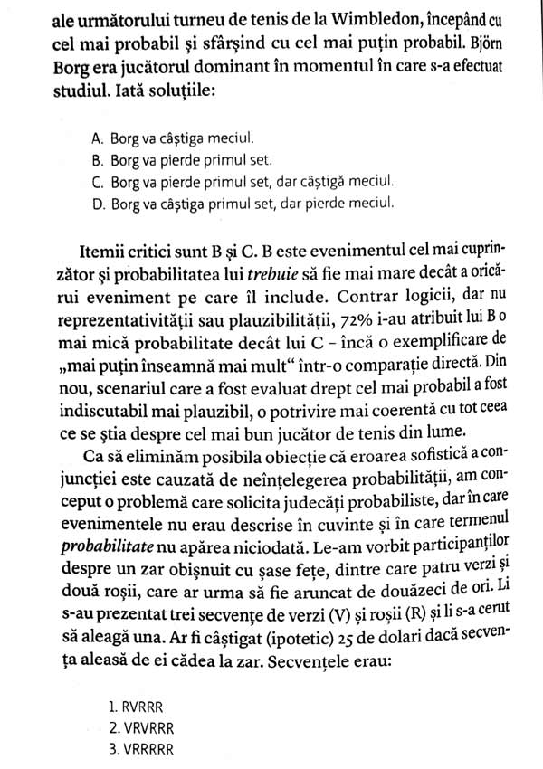 Gandire rapida, gandire lenta - Daniel Kahneman