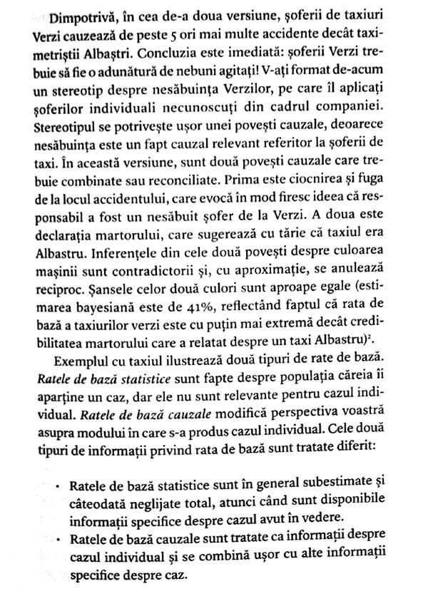 Gandire rapida, gandire lenta - Daniel Kahneman