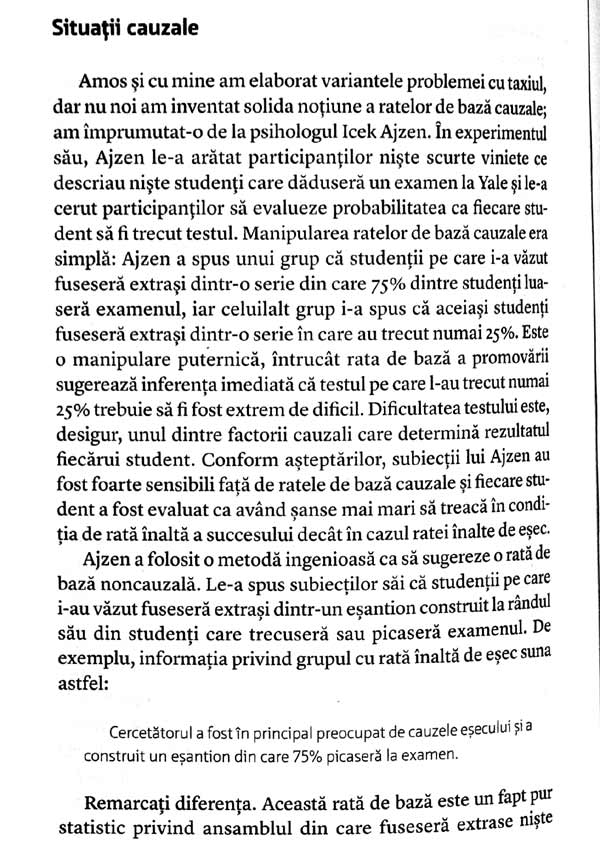 Gandire rapida, gandire lenta - Daniel Kahneman