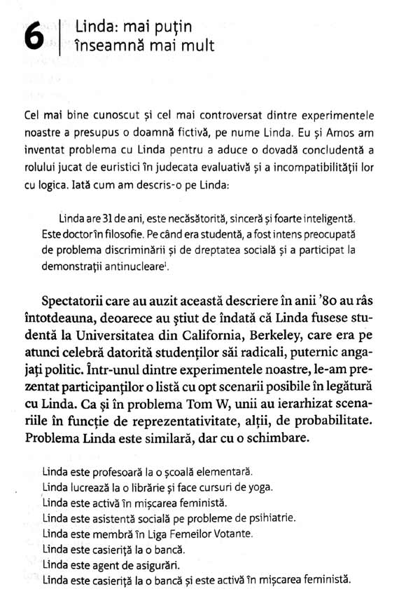 Gandire rapida, gandire lenta - Daniel Kahneman