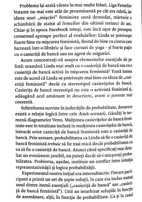 Gandire rapida, gandire lenta - Daniel Kahneman