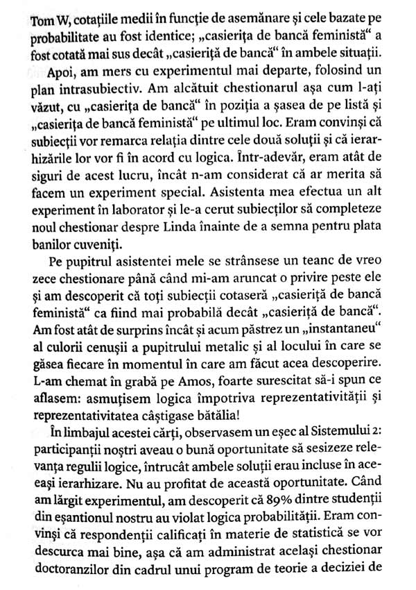 Gandire rapida, gandire lenta - Daniel Kahneman