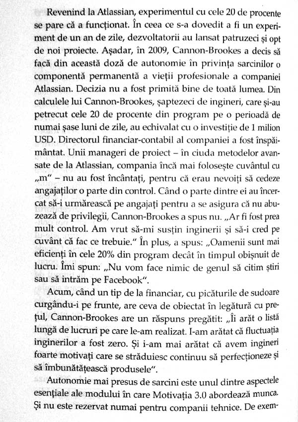 Drive. Ce anume ne motiveaza cu adevarat - Daniel Pink