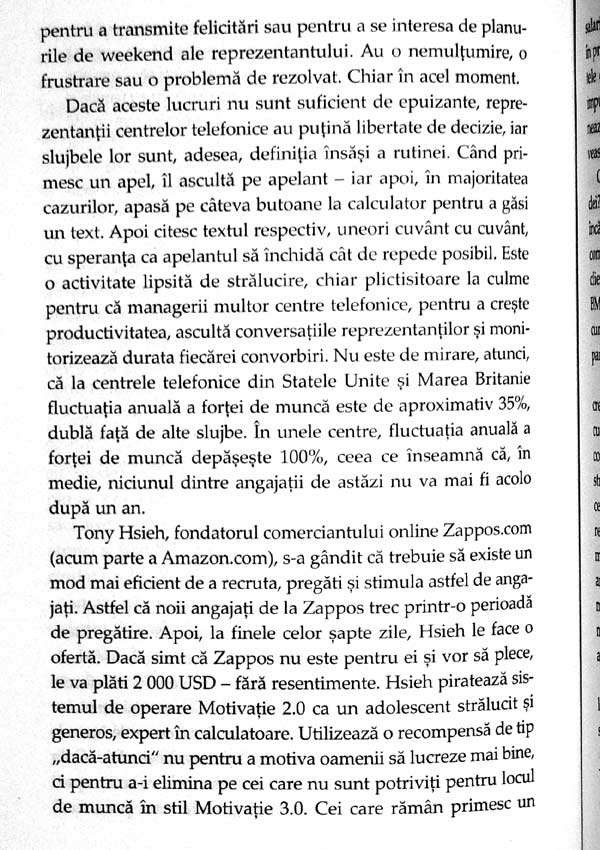 Drive. Ce anume ne motiveaza cu adevarat - Daniel Pink