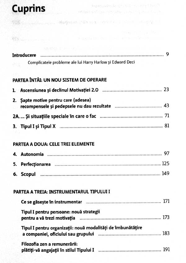 Drive. Ce anume ne motiveaza cu adevarat - Daniel Pink