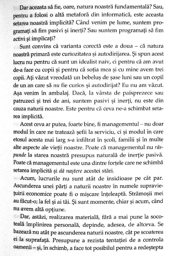 Drive. Ce anume ne motiveaza cu adevarat - Daniel Pink