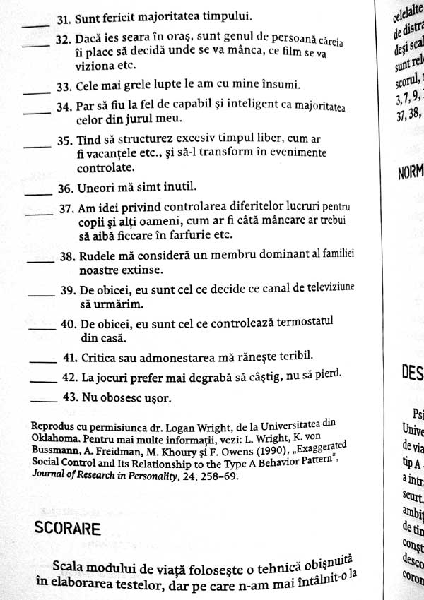 24 de teste de personalitate - Louis Janda