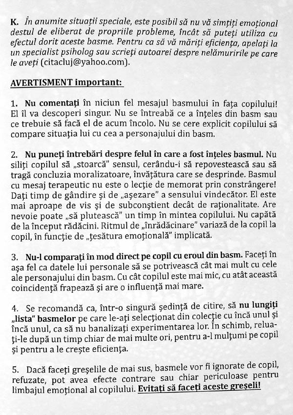 Basme terapeutice - Sempronia Filipoi