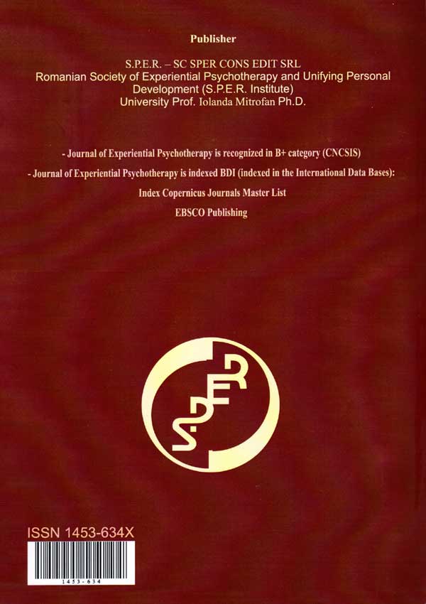 Revista de psihoterapie experientiala (Nr. 2, Iunie 2012) - Autori multipli 