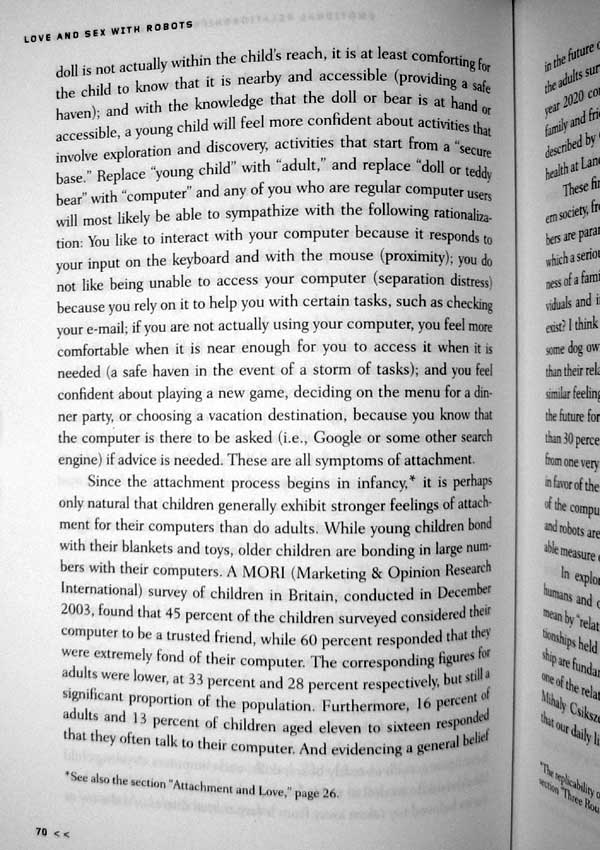 Love and Sex with Robots. The Evolution of Human-Robot Relationships - David Levy