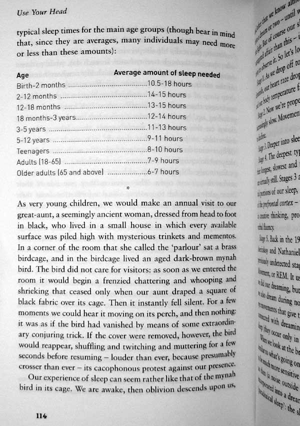 Use Your Head. The inside track on the way we think - Daniel Freeman